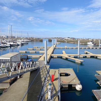 Major project completed at QE II Marina, Guernsey