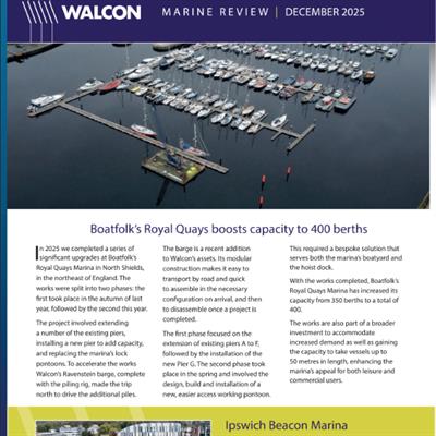 The annual Walcon Marine Review (2025) is out!