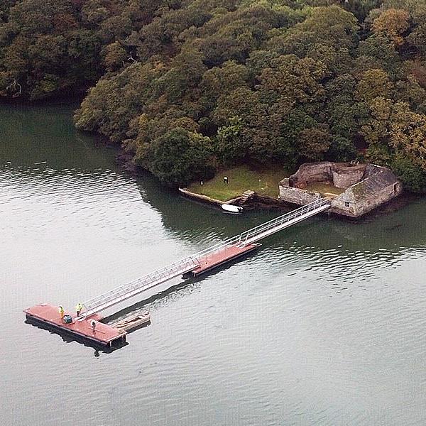 Premium private mooring for estuary with high tidal range
